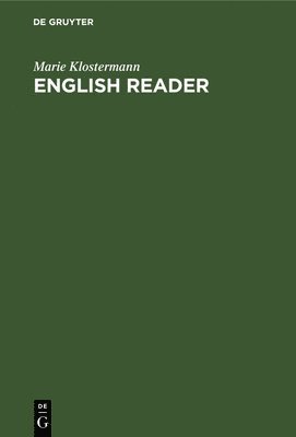 bokomslag English Reader