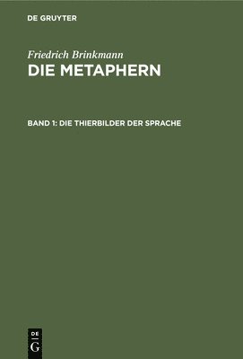 bokomslag Die Thierbilder Der Sprache