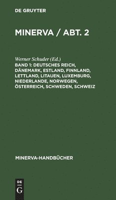 bokomslag Deutsches Reich, Dänemark, Estland, Finnland, Lettland, Litauen, Luxemburg, Niederlande, Norwegen, Österreich, Schweden, Schweiz