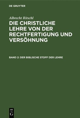 Der Biblische Stoff Der Lehre 1