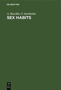 bokomslag Sex Habits