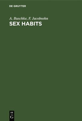 Sex Habits 1