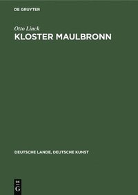 bokomslag Kloster Maulbronn