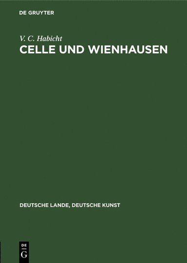 bokomslag Celle Und Wienhausen