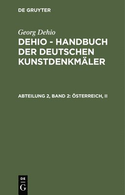 bokomslag Österreich, II