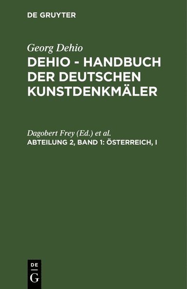 bokomslag Österreich, I