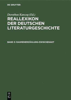 Klaus Kanzog, Achim Masser, Dorothea Kanzog - Rahmenerzählung-Zwischenakt, Inbunden
