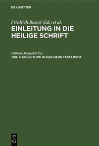 bokomslag Einleitung in Das Neue Testament
