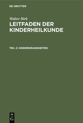 Kinderkrankheiten 1