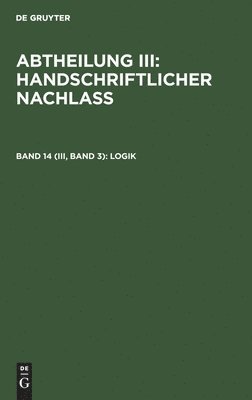 Degruyter - Logik, Inbunden