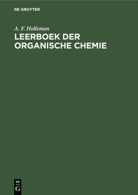 bokomslag Leerboek Der Organische Chemie