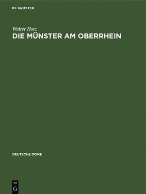 bokomslag Die Münster Am Oberrhein