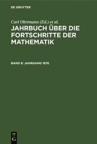 bokomslag Jahrgang 1876