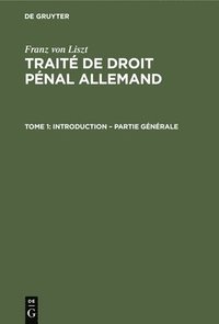 bokomslag Introduction - Partie Générale