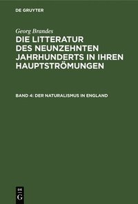 bokomslag Naturalismus in England