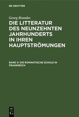 bokomslag Die Romantische Schule in Frankreich