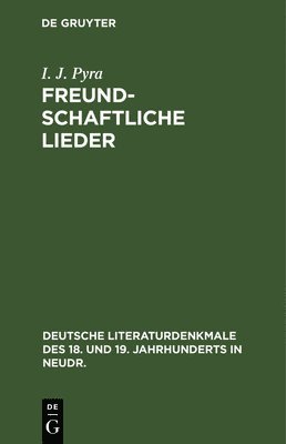 Freundschaftliche Lieder 1