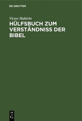 bokomslag Hlfsbuch Zum Verstndni Der Bibel