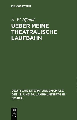 Ueber Meine Theatralische Laufbahn 1