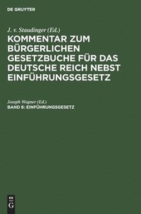 bokomslag Einführungsgesetz: Vom 18. August 1896