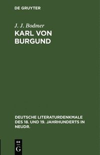 bokomslag Karl Von Burgund