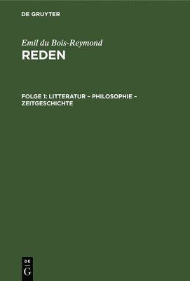 Litteratur - Philosophie - Zeitgeschichte 1