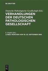 bokomslag München Vom 18.-22. September 1899