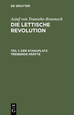 bokomslag Schauplatz. Treibende Kräfte