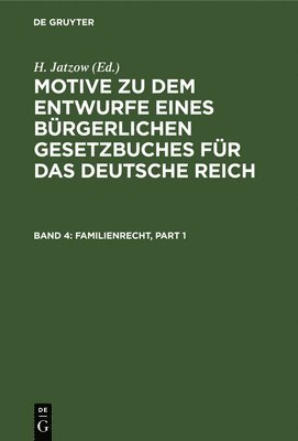 H. Jatzow - Familienrecht, Inbunden