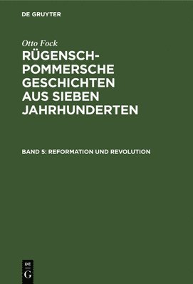 Reformation Und Revolution 1