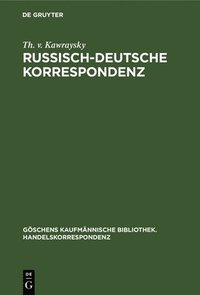bokomslag Russisch-Deutsche Korrespondenz