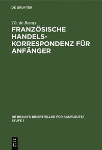bokomslag Französische Handelskorrespondenz Für Anfänger