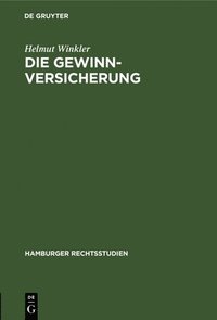 bokomslag Gewinnversicherung