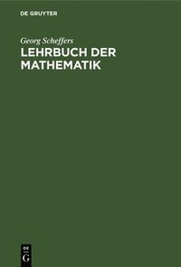 bokomslag Lehrbuch Der Mathematik