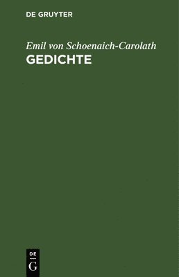 Gedichte 1