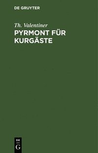 bokomslag Pyrmont Für Kurgäste