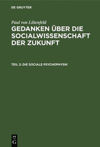 bokomslag Die Sociale Psychophysik