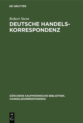 bokomslag Deutsche Handelskorrespondenz