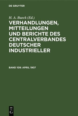 H A Bueck - 4/1/07, Inbunden