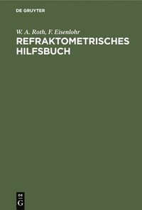 bokomslag Refraktometrisches Hilfsbuch