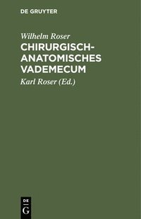 bokomslag Chirurgisch-Anatomisches Vademecum