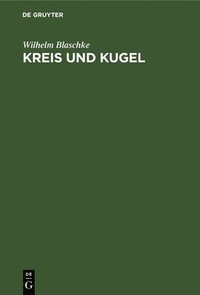bokomslag Kreis Und Kugel