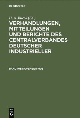 H A Bueck, H. A. Bueck - 11/1/05, Inbunden