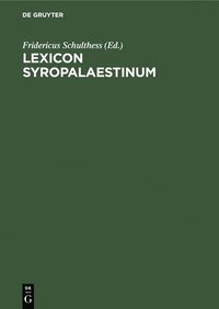 bokomslag Lexicon Syropalaestinum