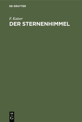 bokomslag Der Sternenhimmel