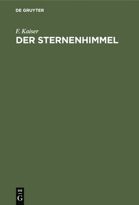 bokomslag Sternenhimmel