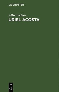 bokomslag Uriel Acosta