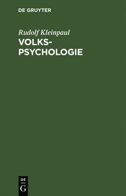Volkspsychologie 1