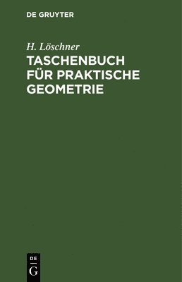 bokomslag Taschenbuch Für Praktische Geometrie