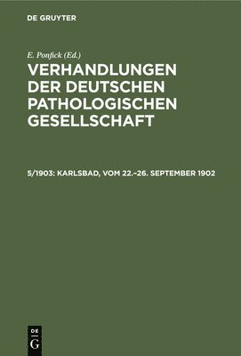 Karlsbad, Vom 22.-26. September 1902 1